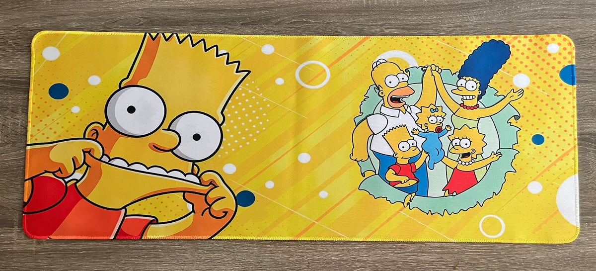Yellow Simpsons Desk Mat
