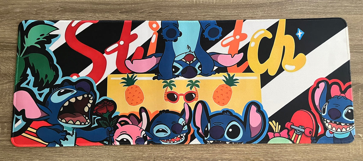 Stitch Colorful Desk Mat
