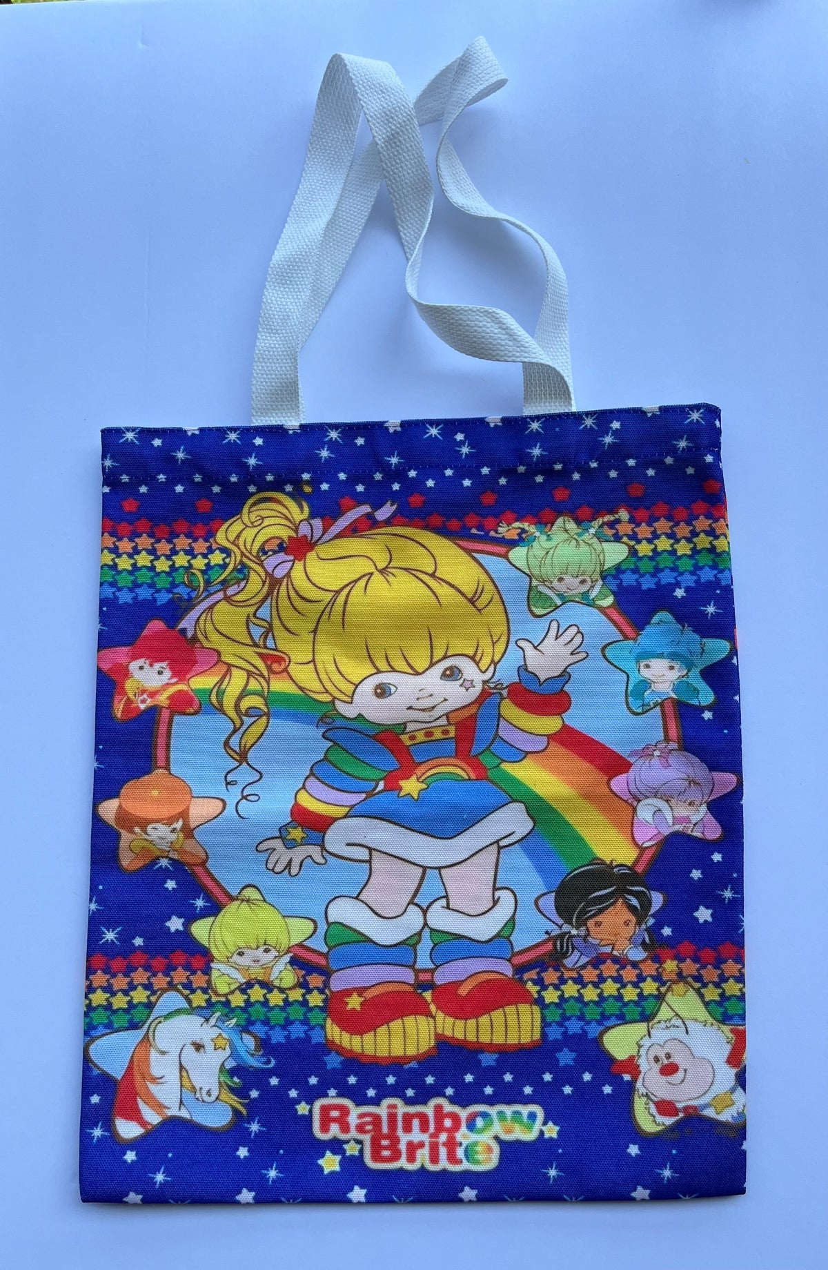 Rainbow Brite Starry Tote Bag