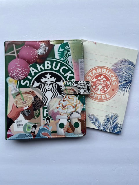 Starbucks Coffee Lovers A5 6 Ring Binder Notebook with Paper