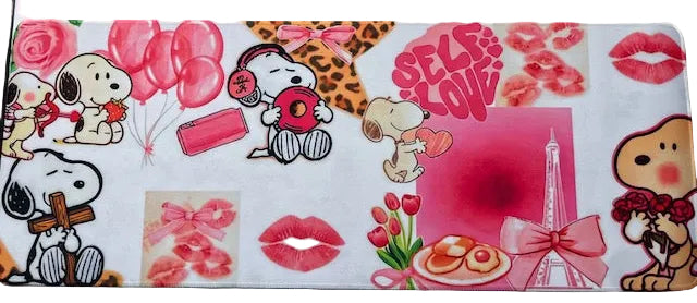Snoopy Self Love Desk Mat