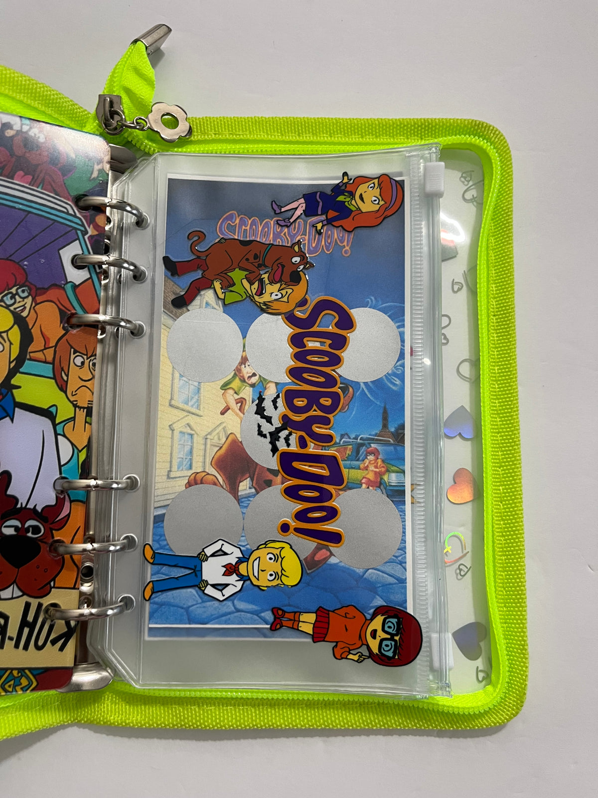 Scooby Doo Mystery A6 size Savings Challenge binder