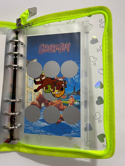 Scooby Doo Mystery A6 size Savings Challenge binder