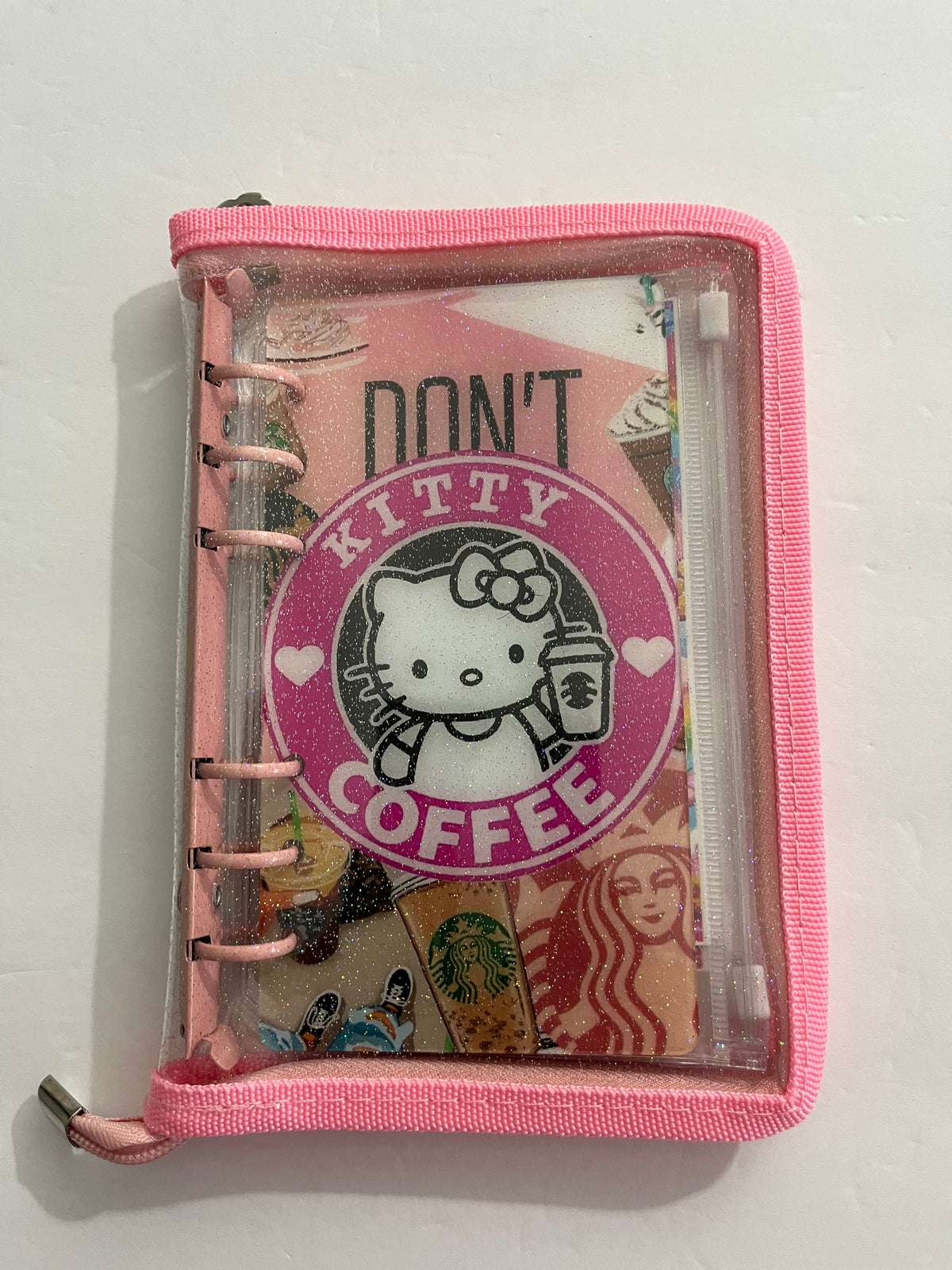 Hello Kitty A6 size mystery savings challenge binder