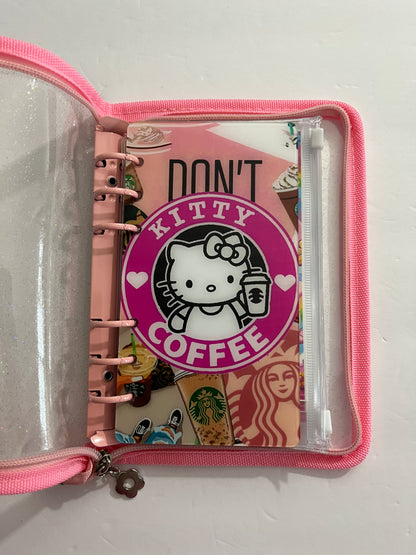 Hello Kitty A6 size mystery savings challenge binder